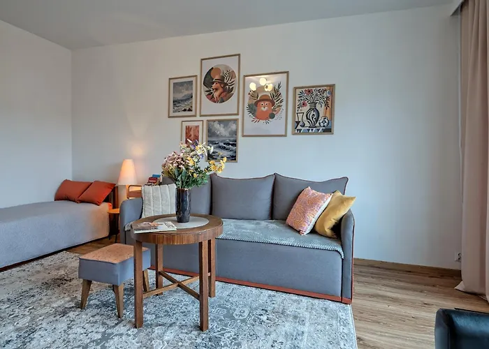 - Balcony, Workspace - By Rentujemy Apartment *